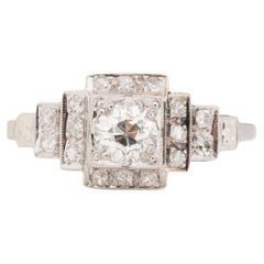 .50 Carat Diamond Platinum Engagement Ring