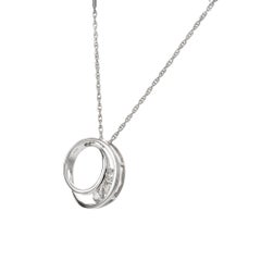 .50 Carat Diamond White Gold Pendant Necklace