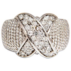 .50 Carat Diamonds X Ring 14 Karat*