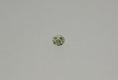.50 Carat Natural Fancy Light Yellow Green Round Brilliant Diamond with GIA