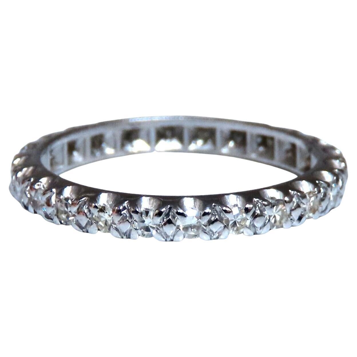 .50 Carat Natural Round Diamonds Ring Sharing Prong 14 Karat*