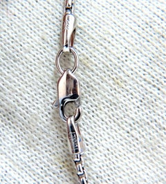 .50 Carat Open Heart Rounds and Baguettes Diamond Necklace 14 Karat*
