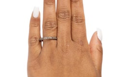 Verlobungsring, .50 Karat Gesamtgewicht Art Deco Diamant 18 Karat Weißgold