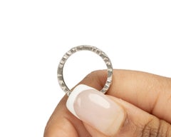 .50 Carat Total Weight Art Deco Diamond Platinum Engagement Ring