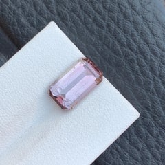 5,0 Karat Lavendel Farbe Smaragd Schliff Turmalin Edelstein für Ring-Schmuck