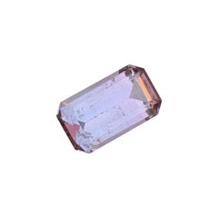 5,0 Karat Lavendel Farbe Smaragd Schliff Turmalin Edelstein für Ring-Schmuck