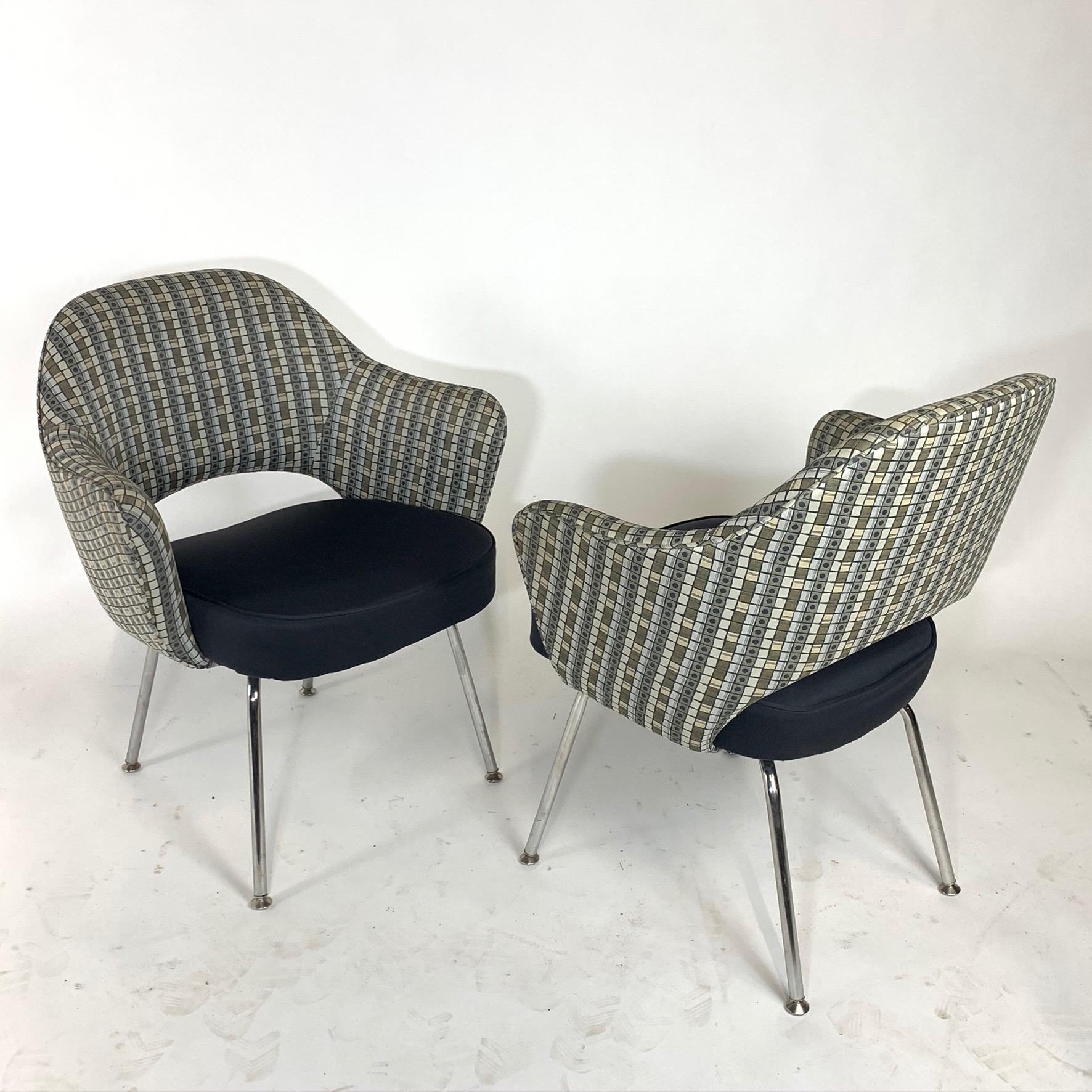 50 Classic Mid-Century Modern Eero Saarinen for Knoll Executive Armchairs Chairs In Good Condition In Hudson, NY