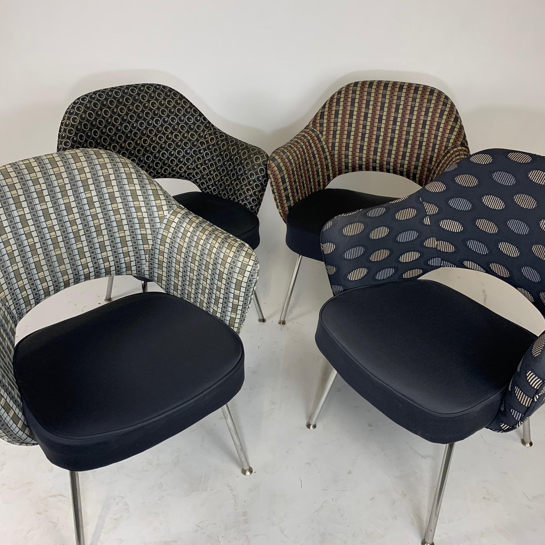 50 Classic Mid-Century Modern Eero Saarinen for Knoll Executive Armchairs Chairs 3