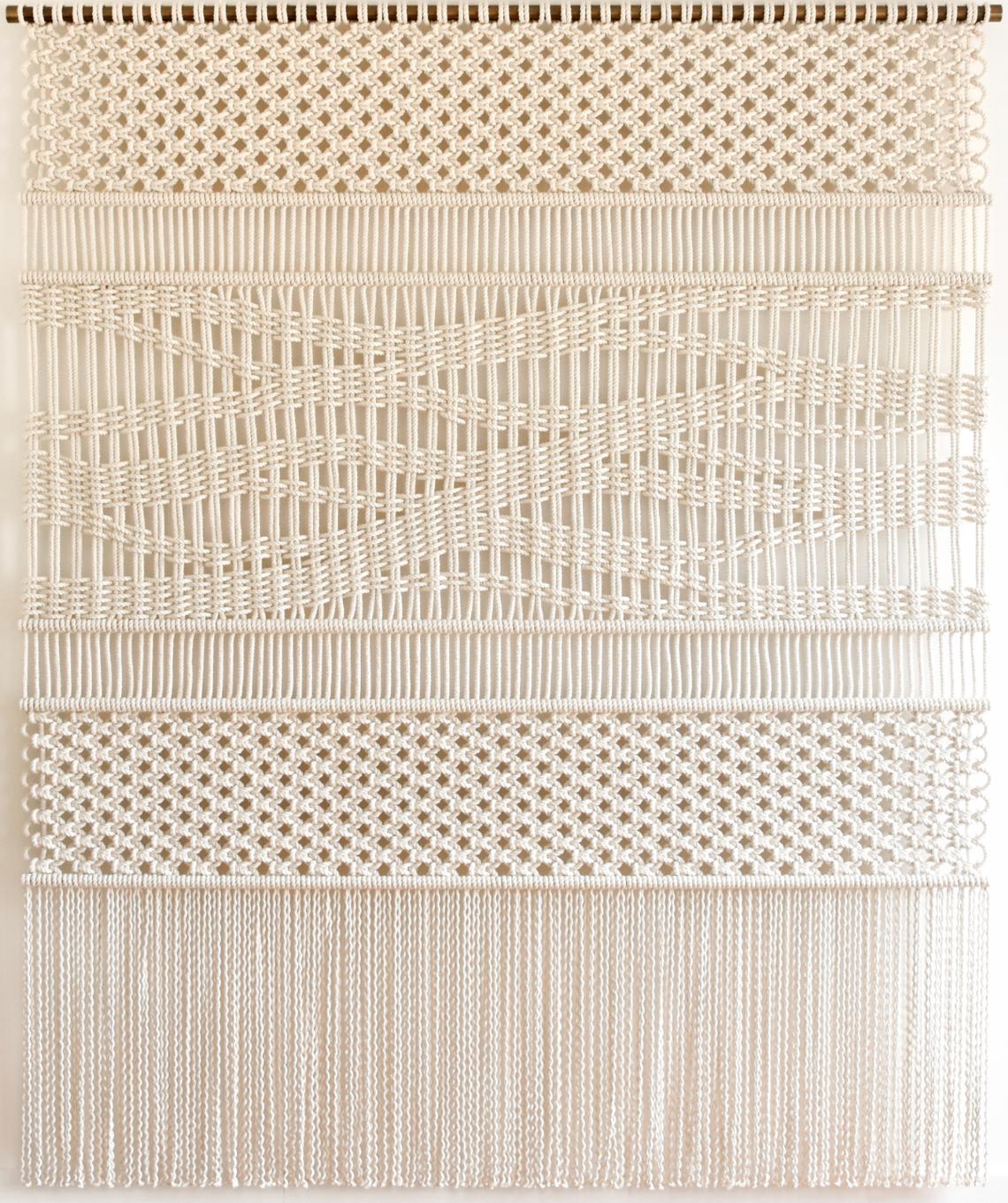 50% Anzahlung  Individuelle Faserkunst für Heather Hilliard Design - PATH OF LIFE im Zustand „Neu“ im Angebot in Schagen, NH