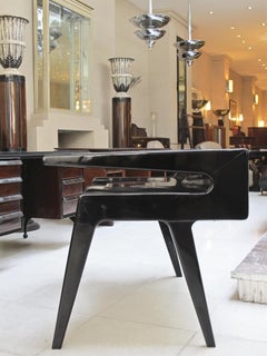 50° Schreibtisch Italienisch, MATERIAL, Wood