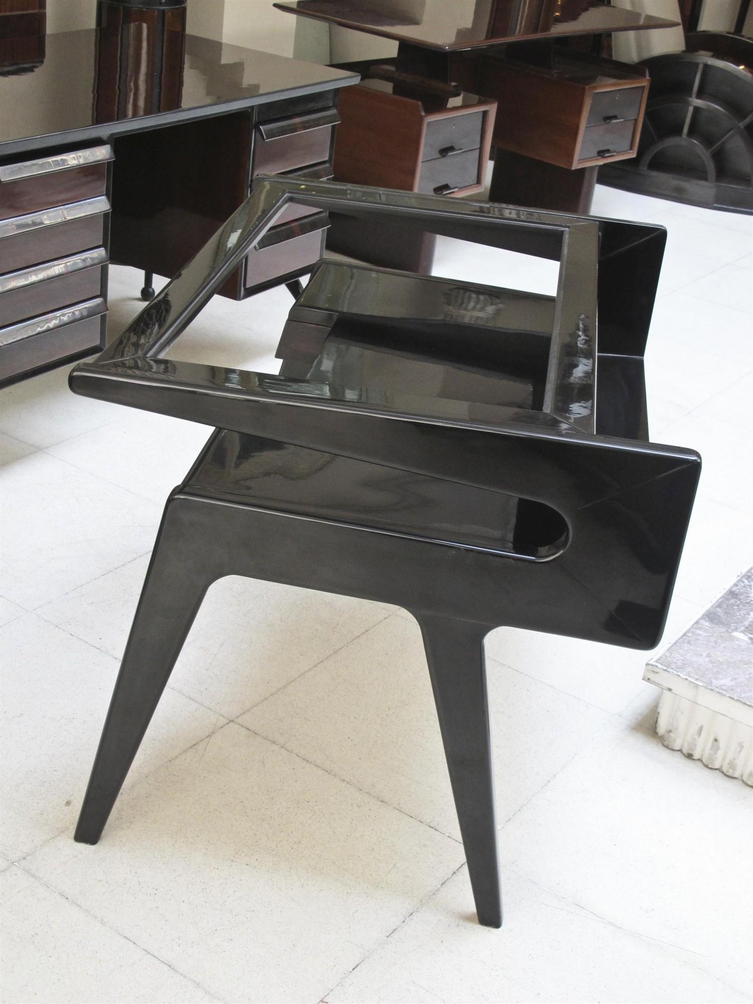 Mid-Century Modern 50° Bureau italien, Matériau, Bois en vente