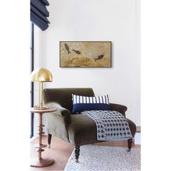 50 Million Year Old Eocene Era Fossil Fish Mural in Stone, from Wyoming