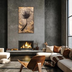 50 Million Year Old Fossil Palm Frond from the Green River Formation, Wyoming