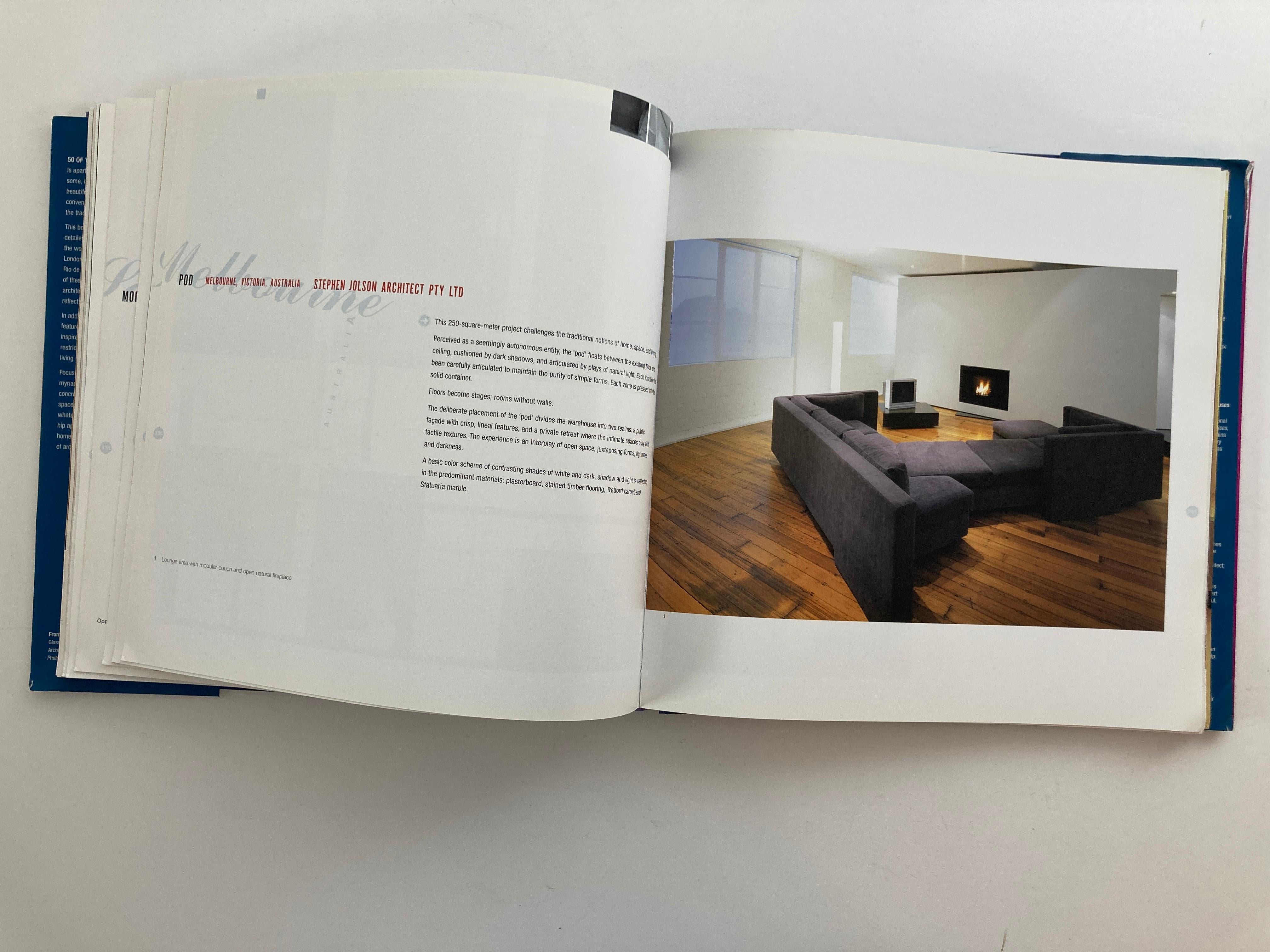 50 of the World's Best Apartments Coffee Table Book For Sale 1