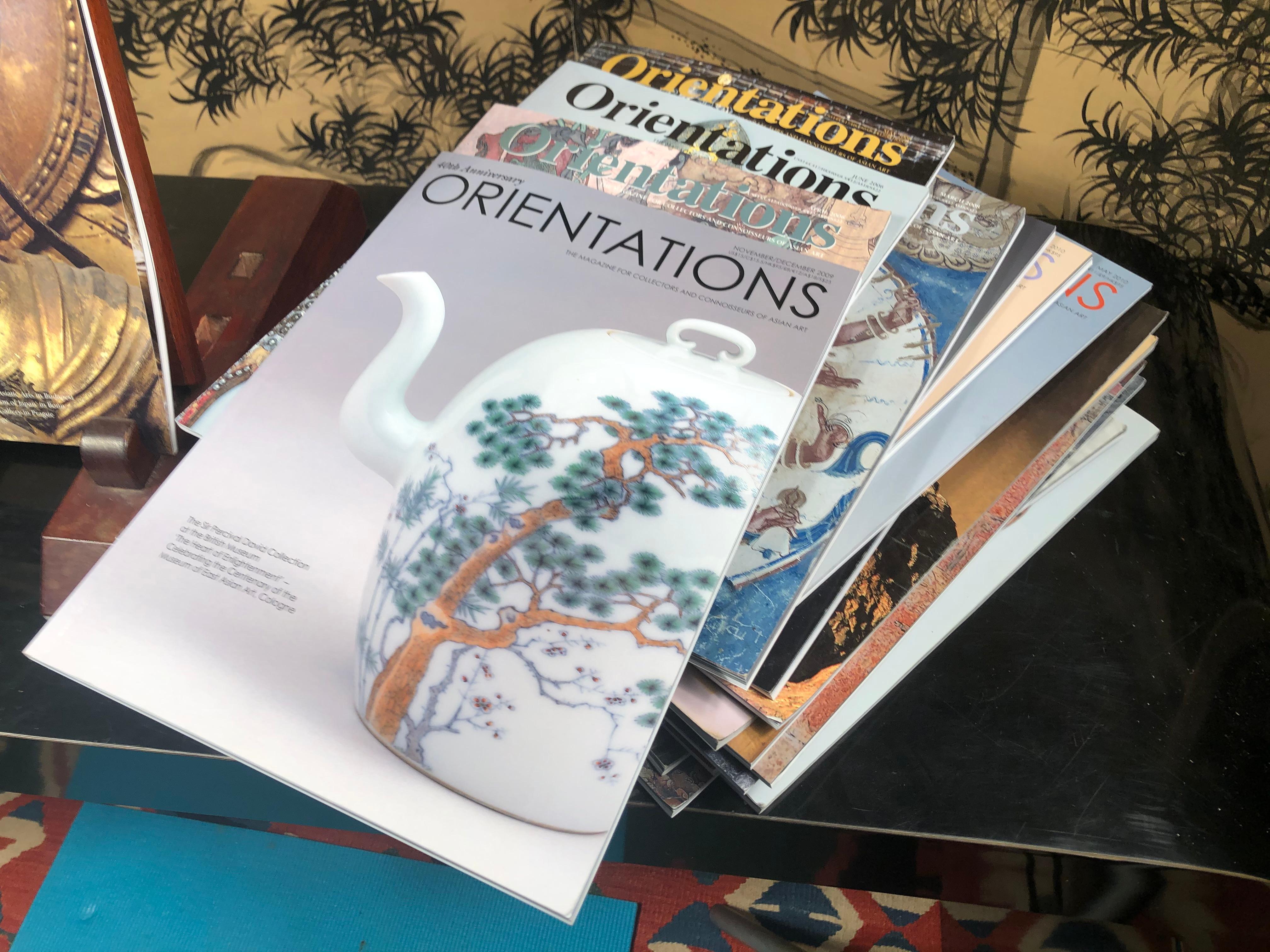 From our 25 year old library and private collection, we offer

Fifty (50) issues of Orientations Magazines: 