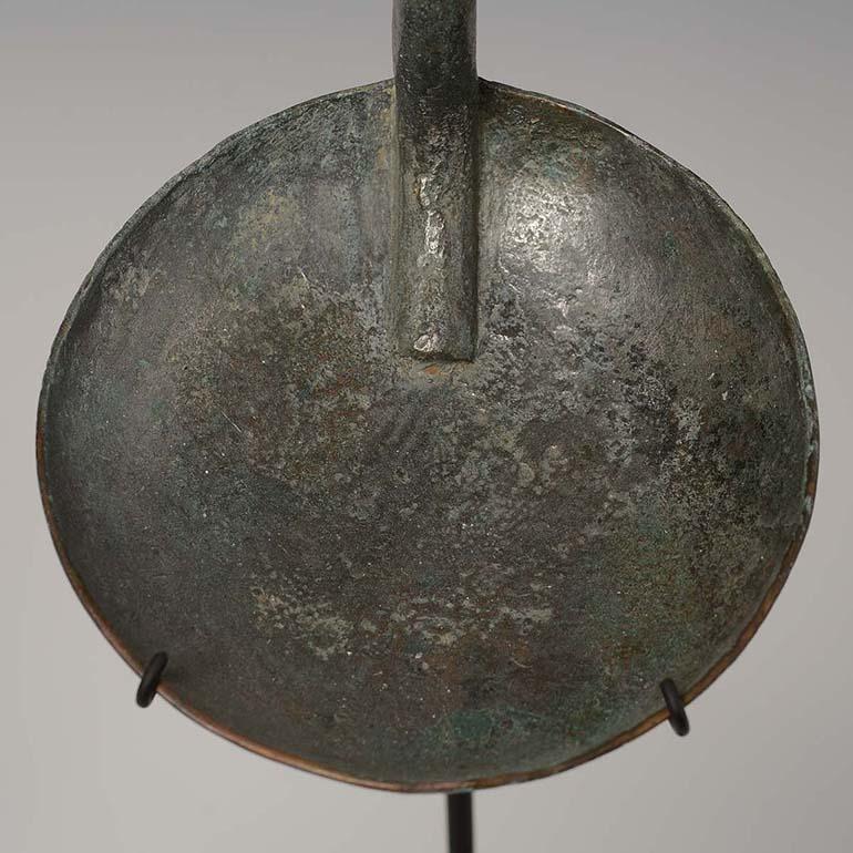 500 B.C., Dong Son, a Pair of Antique Khmer Bronze Ladles 1