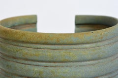 500 B.C., Dong Son, Antique Khmer Bronze Bangle Bracelet