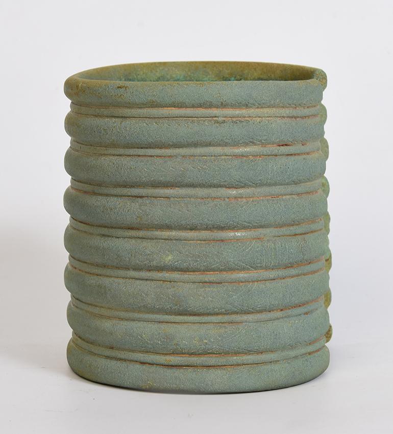 500 B.C., Dong Son, Antique Khmer Bronze Bangle Bracelet In Good Condition In Sampantawong, TH