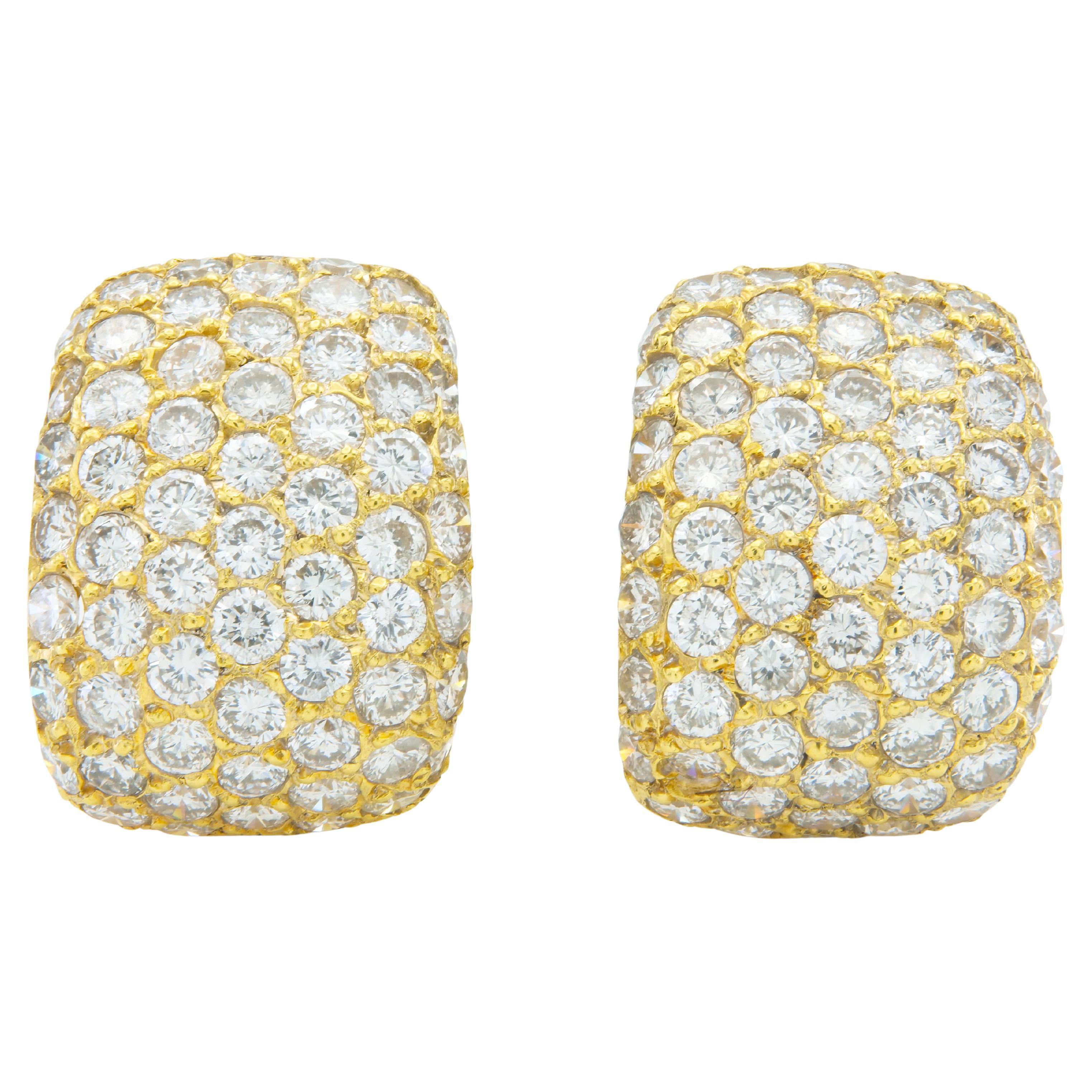 Orecchini con diamanti da 5,00 carati