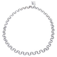 5.00 Carat Diamond Link Necklace