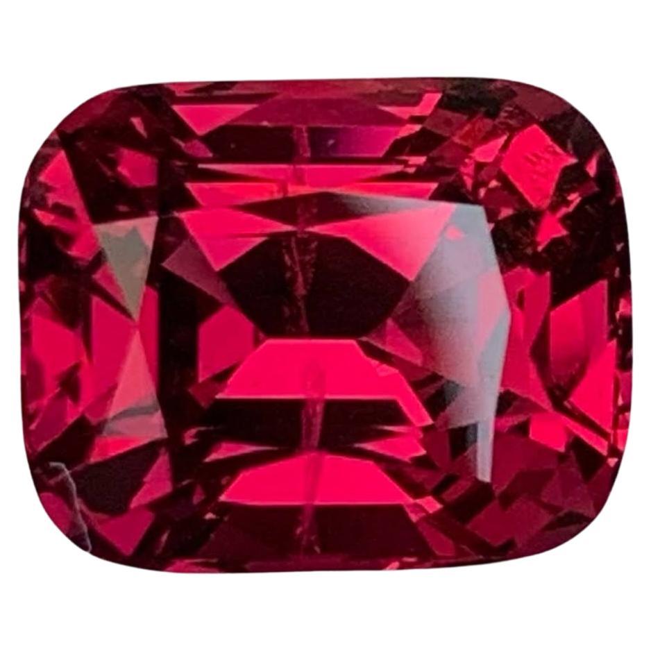 5.00 Karat Lose rosa-roter Granat Stein Kissenschliff Natürlicher tansanischer Edelstein