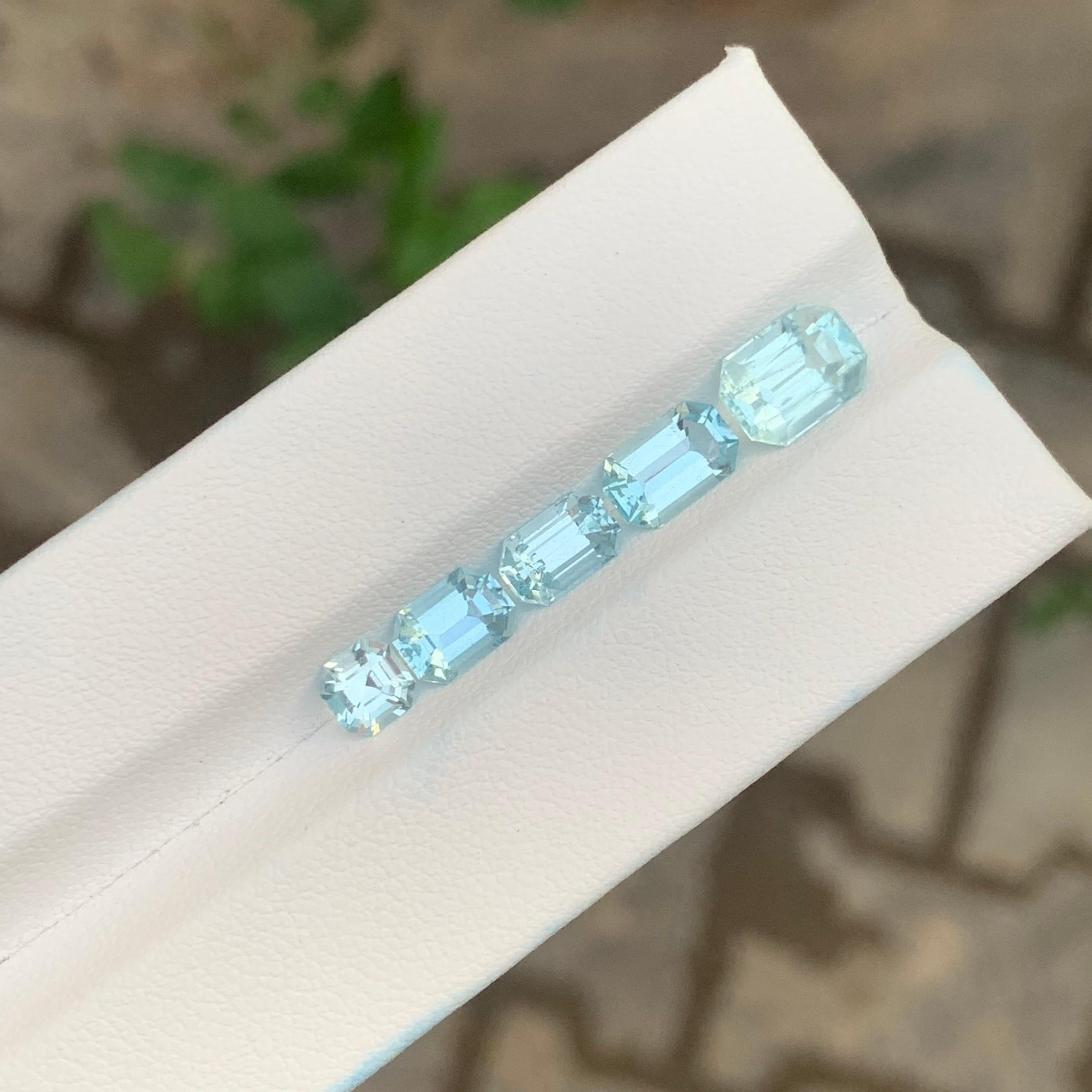 5,00 Quilates Lote de Aguamarina Natural Suelta Para Joyería Corte mixto en venta