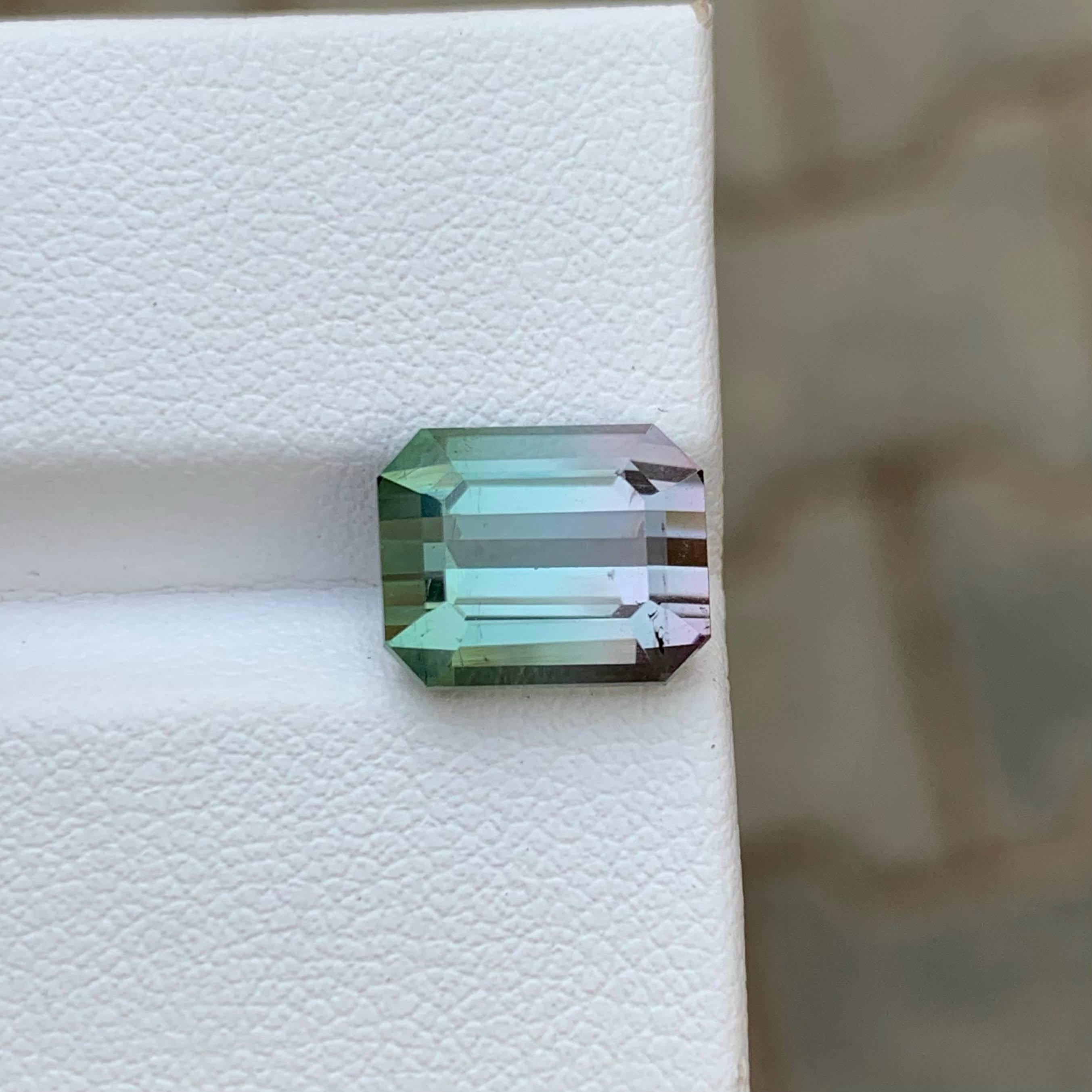 Gewicht 5,00 Karat 
Abmessungen 10.3x8.3x6.8mm
Behandlung Keine 
Herkunft Afrika 
Klarheit VVS 
Form Schliff Smaragd




Dieser auffällige 5,00 Karat schwere natürliche Bi-Color-Turmalin zeichnet sich durch eine wunderschöne Mischung kontrastreicher