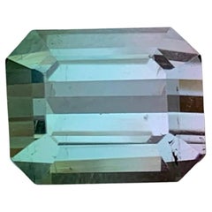 5,00 Karat Natürliche Lose Bi Color Turmalin Stein Smaragd Schliff Afrika Edelstein