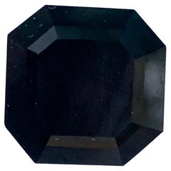 5.00 Carat Natural Loose Black Tourmaline Perfect Square Shape Gem