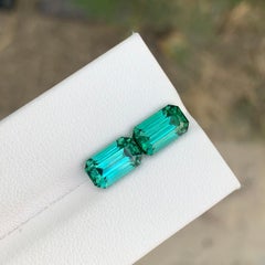 5,00 carati di tormalina blu verde naturale sfusa per gioielli