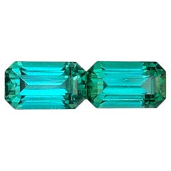 5,00 carati di tormalina blu verde naturale sfusa per gioielli