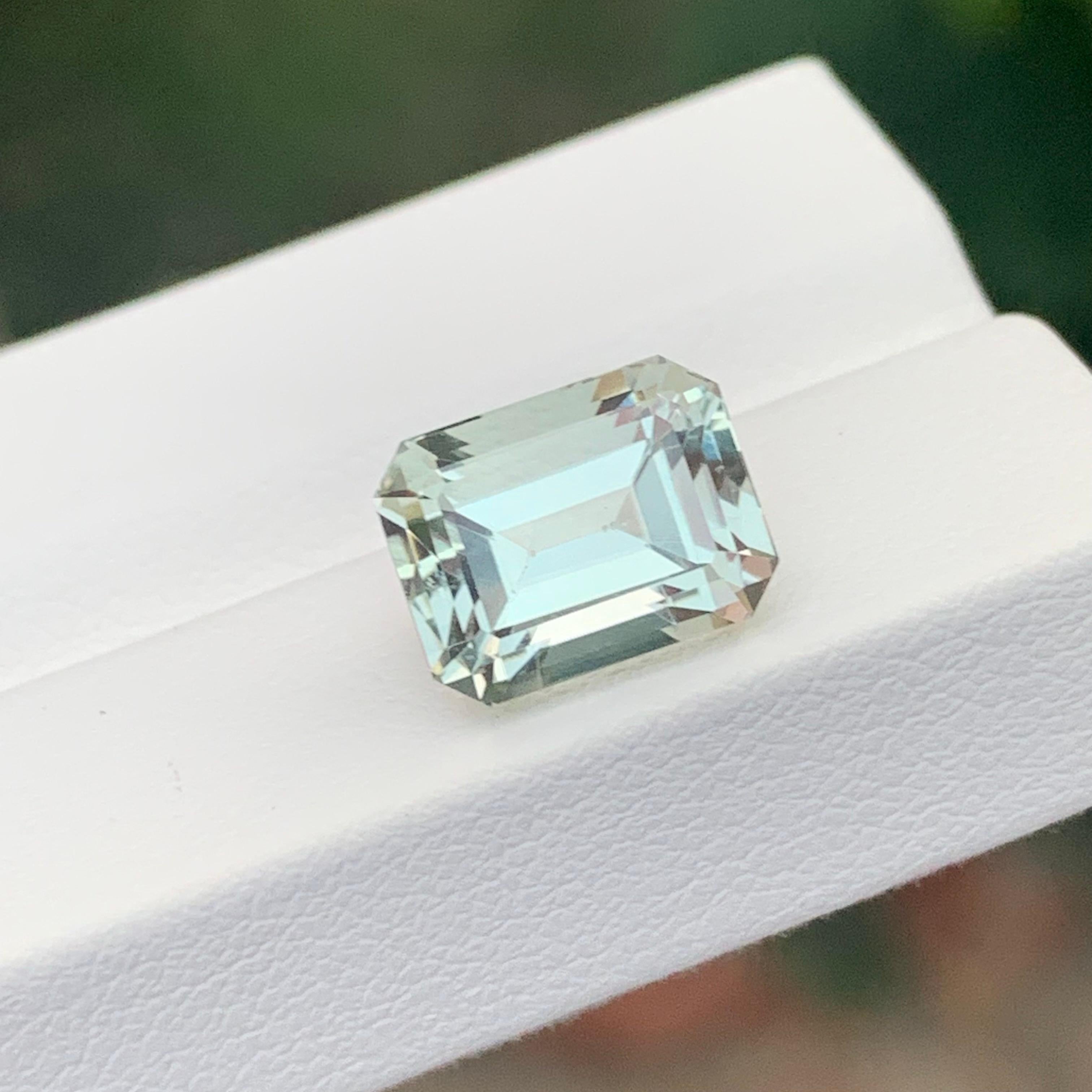 5,00 quilates de amatista verde natural suelta/prasiolita en forma de esmeralda Gema en Nuevo estado para la venta en Peshawar, PK