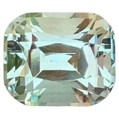 5.00 Carat Natural Loose Greenish Amethyst Stone Cushion Cut African Gemstone (pierre précieuse africaine)