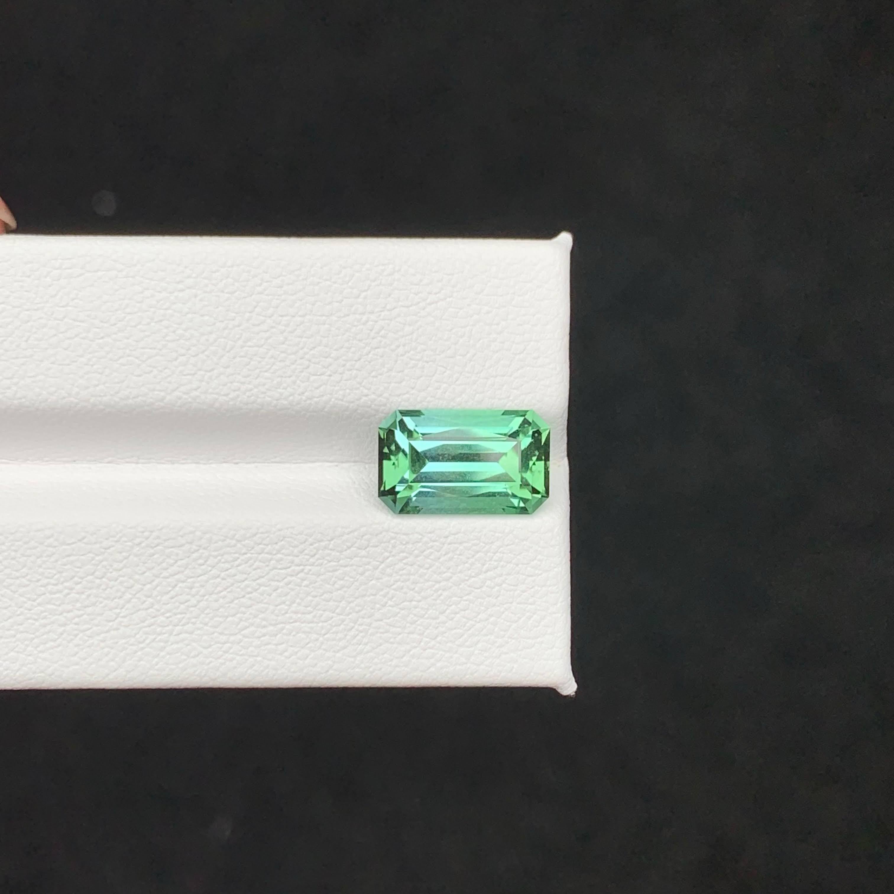 5.00 Carat Natural Loose Lagoon Color Tourmaline Cushion Cut Afghan Gemstone (pierre précieuse afghane) Neuf - En vente à Bangkok, TH