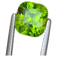 5.00 Carat Natural Loose Peridot Cushion Cut Gemstone