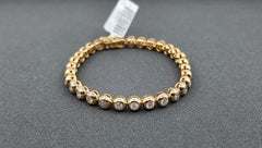 5.00 ct Bezel Set Diamond Bracelet