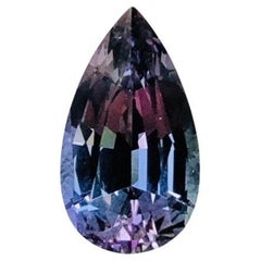 5.00 Ct Natural Zoisite Unheated Tanzanite Violentish Blue Eye Clean Gemstone