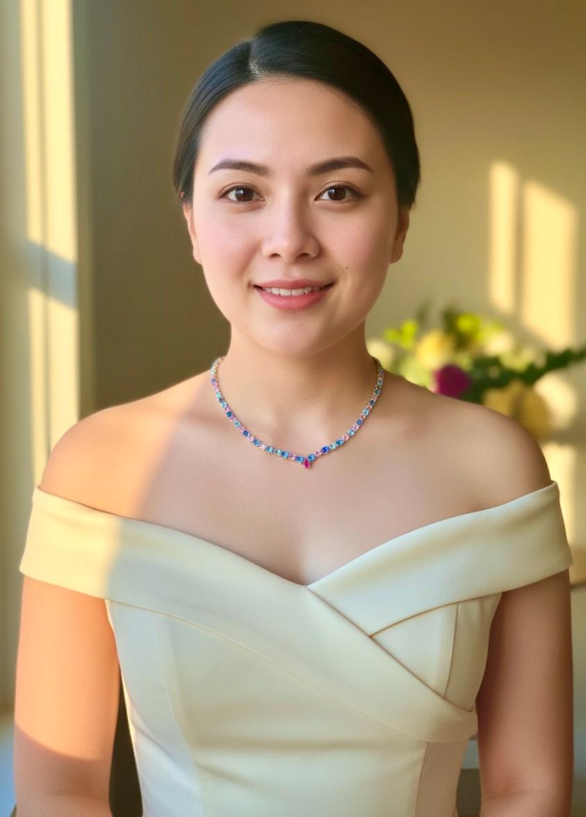 Collier de saphirs multicolores non chauffés de Birmanie 50,00 carats en or jaune 18 carats en vente 8