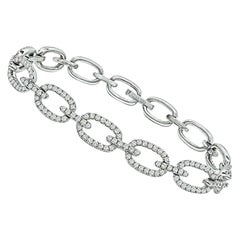 5.00ct Diamond Gold Bracelet