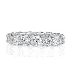 5.00ct Round Brilliant Cut Diamond Eternity Band