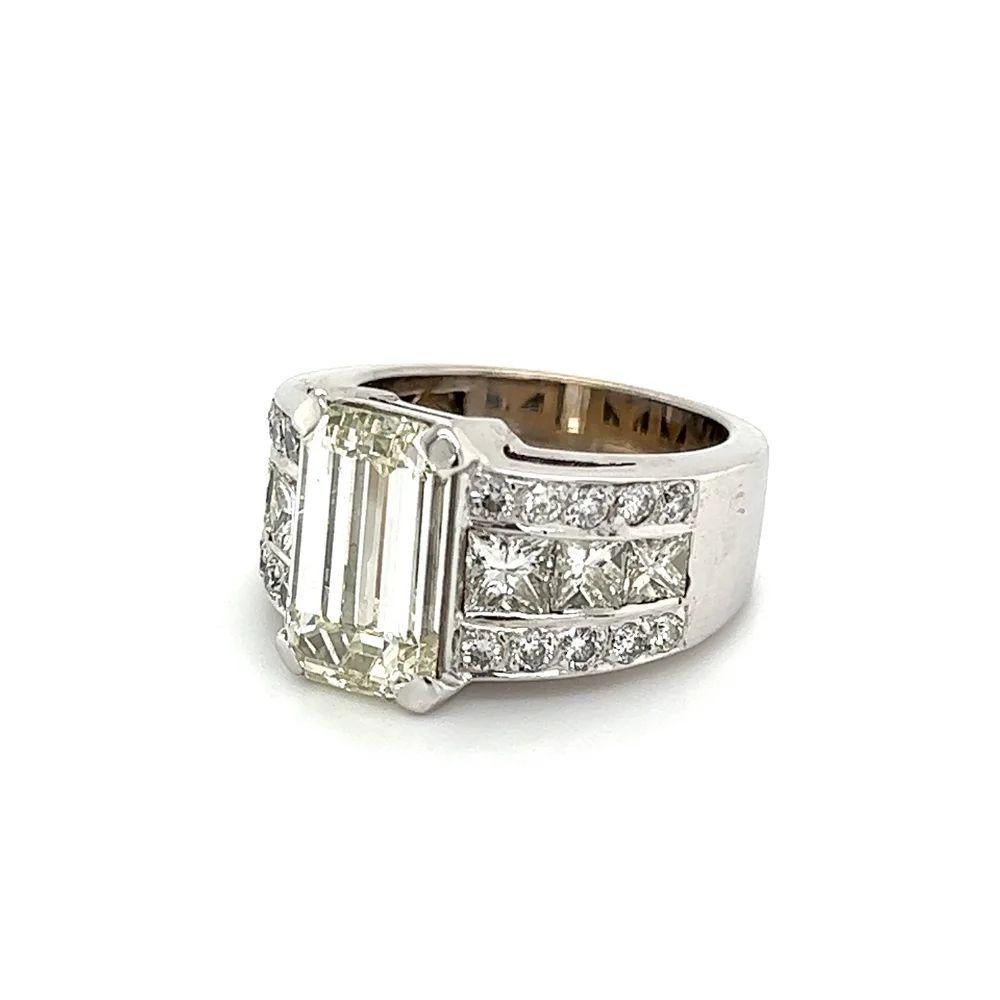 emerald band ring