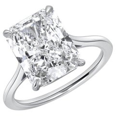 5.01 Carat Radiant Statement Brilliant 18K Gold Heirloom-Worthy Glow Signature
