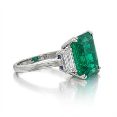 5.01 CT AGL-Certified Natural Zambian Emerald (No Clarity Enhancement)