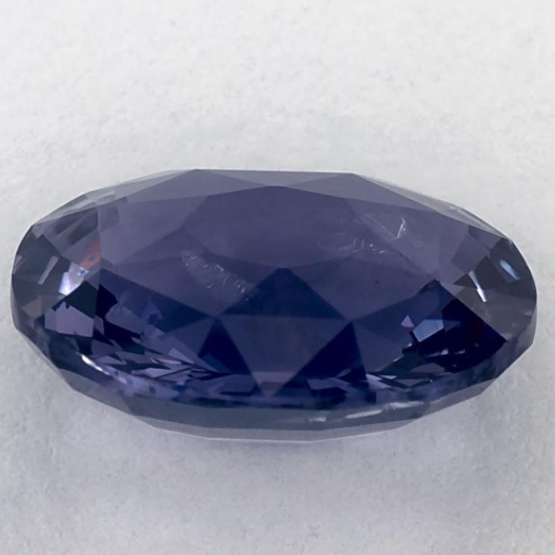 5.01 carati di zaffiro blu ovale sfuso In condizioni Nuovo in vendita a Fort Lee, NJ