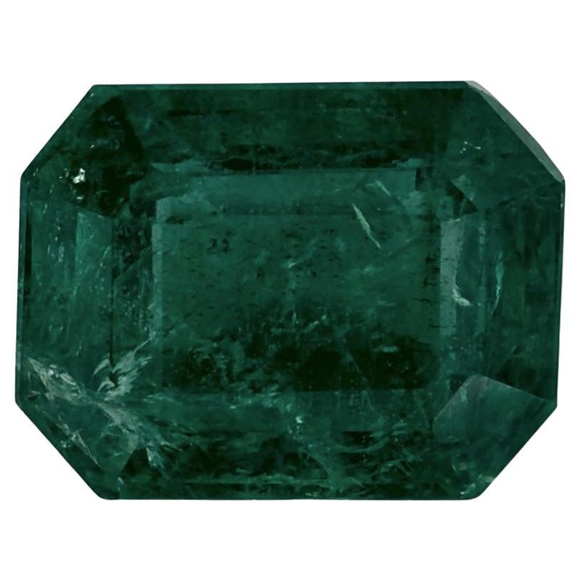 5.01 Ct Emerald Octagon Cut Loose Gemstone