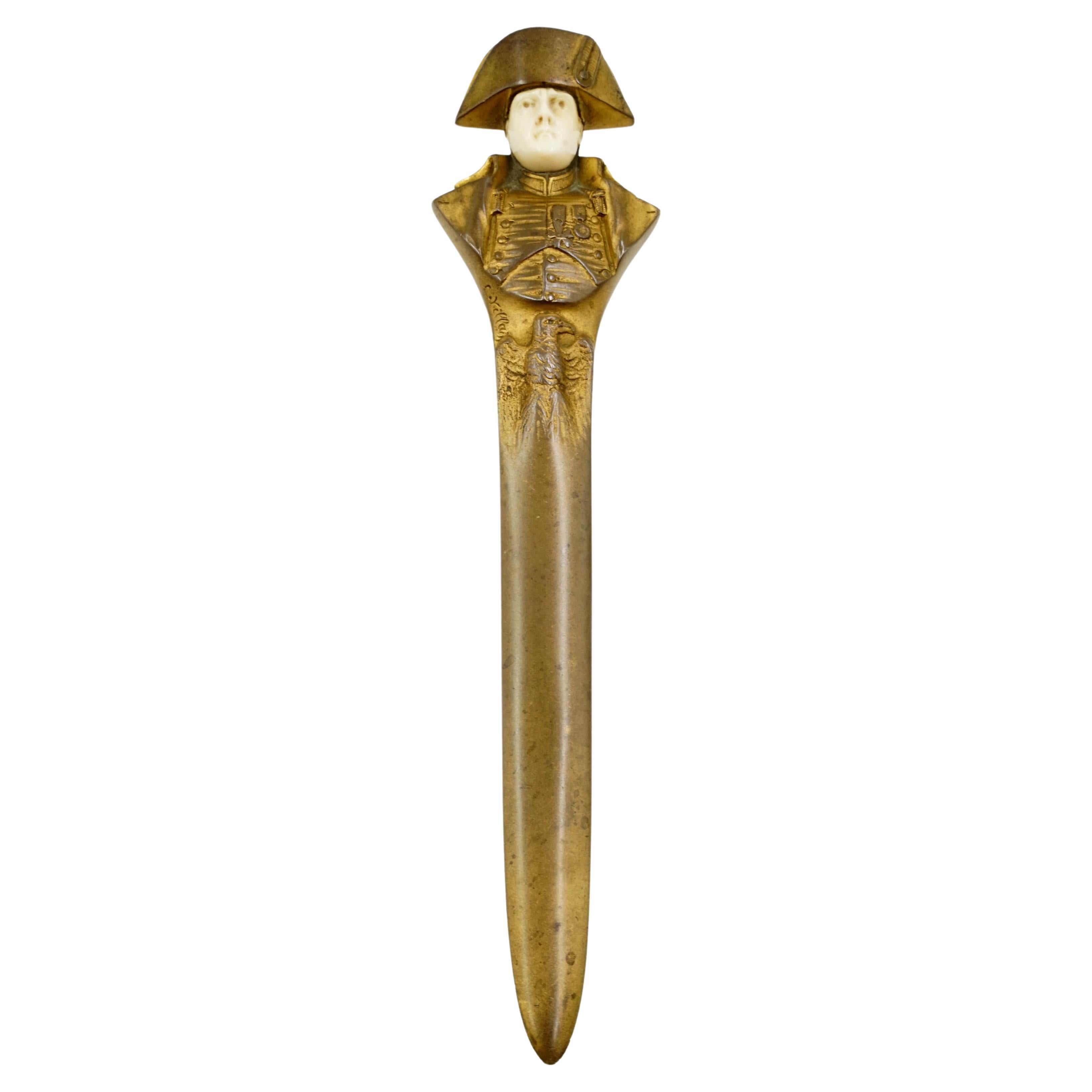 502 / 5.000 C.Villian Napoleon letter opener