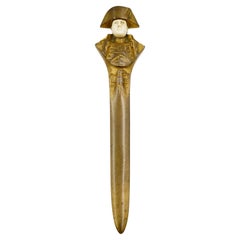  502 / 5.000 C.Villian Napoleon letter opener