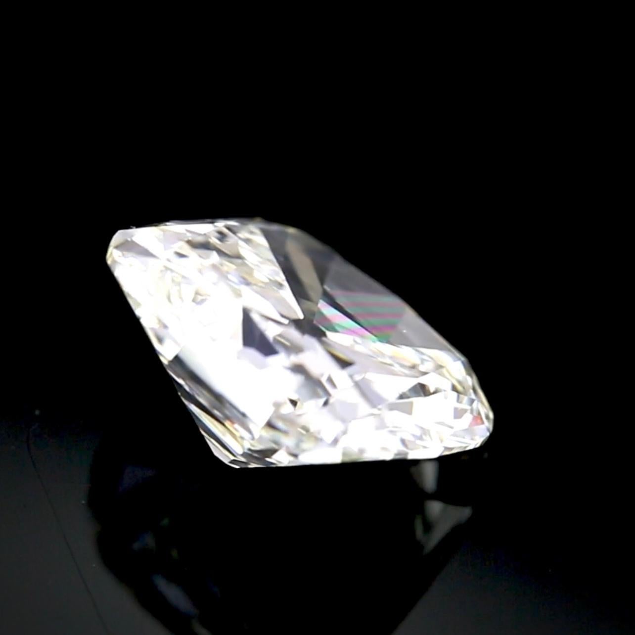 5.02 Carat Antique Cushion Brilliant Diamond – J SI1 GIA – 