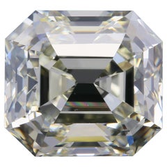 Diamante talla esmeralda antiguo de 5,02 quilates - Certificado GIA N-VVS2