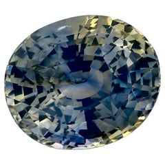 5.02 Ct Blue Sapphire Oval Loose Gemstone